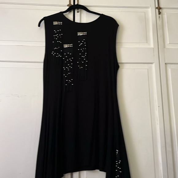 Rock N Karma tunic sleeveless beaded fringe - Picture 3 of 3